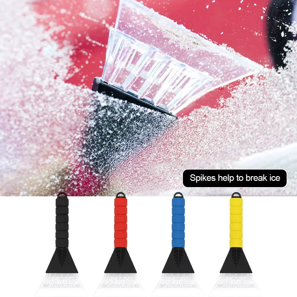 Grattoir à glace pour voiture, brise-glace pour pare-brise, nettoyage rapide, brosses en verre, outil de déneigement, fenêtre automobile, brosses à neige d'hiver, pelle