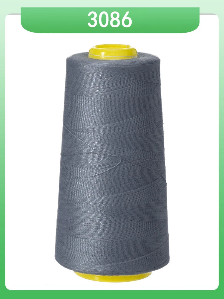 Fil à coudre ultra-fin 602-fil en polyester semblable à la soie à grande vitesse 60s/2 5000m, pour machine à broder et travaux d'aiguille délicats