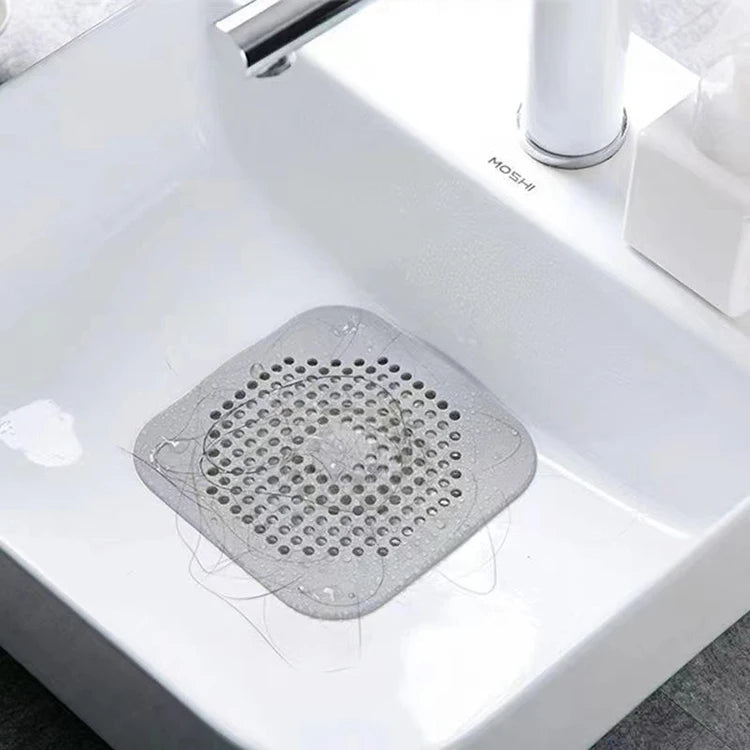 Crépine pour douche, filtre à cheveux, bloqueur d'évier, bouchon de bain, maille de salle de bain pour vidange de cheveux, filtre d'évier de cuisine GLQ01