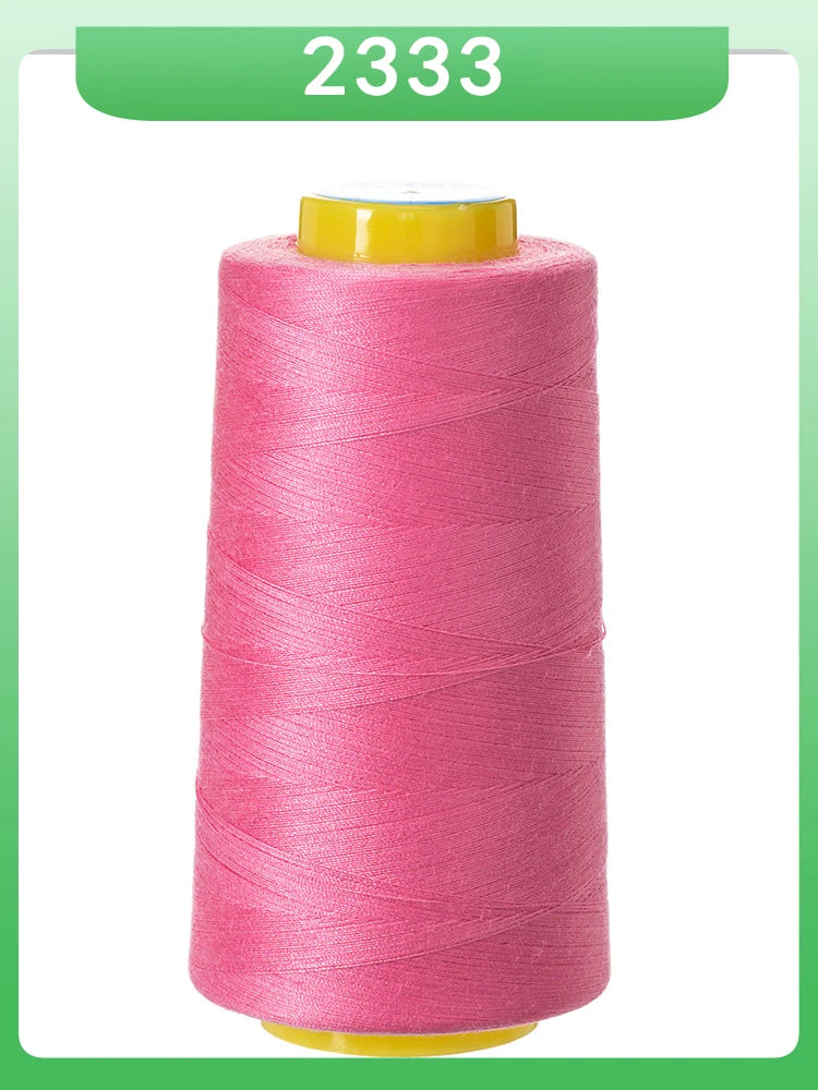 Fil à coudre ultra-fin 602-fil en polyester semblable à la soie à grande vitesse 60s/2 5000m, pour machine à broder et travaux d'aiguille délicats