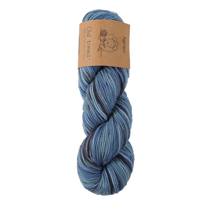 Fil de laine mérinos, tricot au Crochet, doux, teint à la main, chapeau DK tissé, fil arc-en-ciel pour bébé, 100g/écheveau