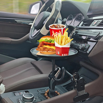 Plateaux de voiture à clipser, plateau alimentaire réglable, Table alimentaire Portable, Table à manger pivotante pour berlines, véhicules suv