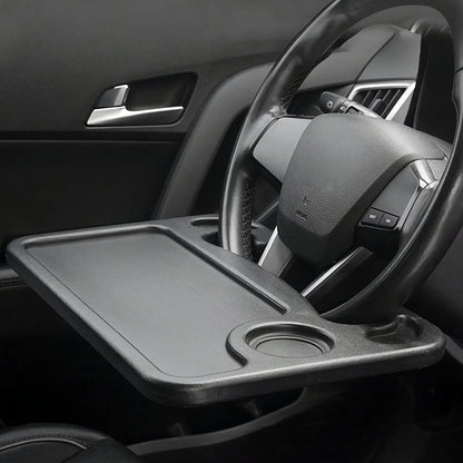 Table de volant de voiture multifonctionnelle, support universel pour ordinateur portable et tablette, accessoire intérieur portable