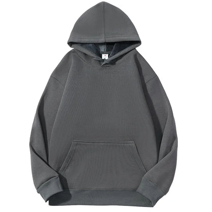 Sweat-shirt à capuche pour hommes, personnalisé avec votre Logo de marque, en coton lourd de haute qualité, pour bricolage, vêtements d'équipe, automne et hiver