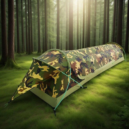 Tente extérieure pour une personne, imperméable, légère, mini tente tunnel, 3 saisons