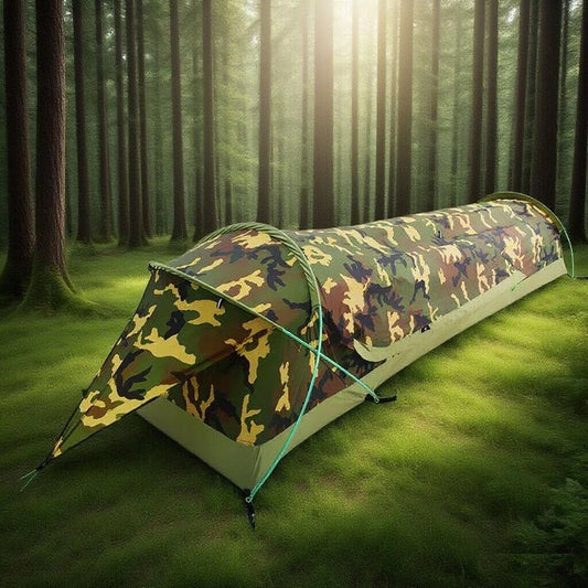 Tente extérieure pour une personne, imperméable, légère, mini tente tunnel, 3 saisons
