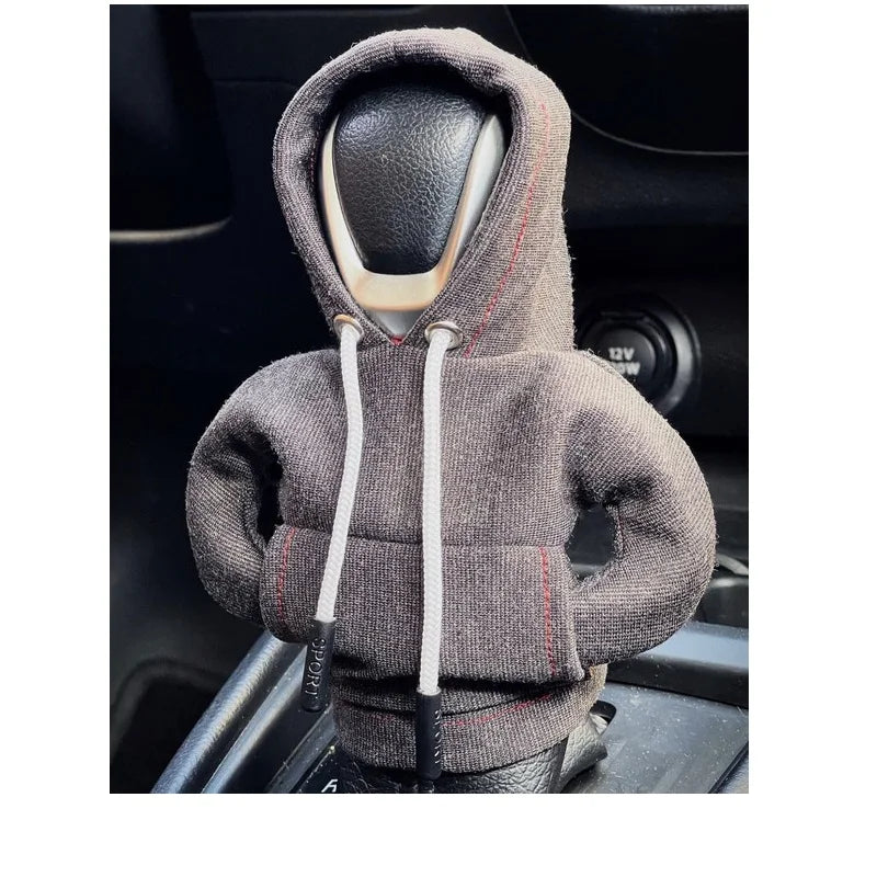 Couvercle de pommeau de levier de vitesse de voiture, Sweats à capuche de mode, Poignée de vitesse, Couverture décorative, Manuel, existent, Décoration intérieure de voiture, Accessoires