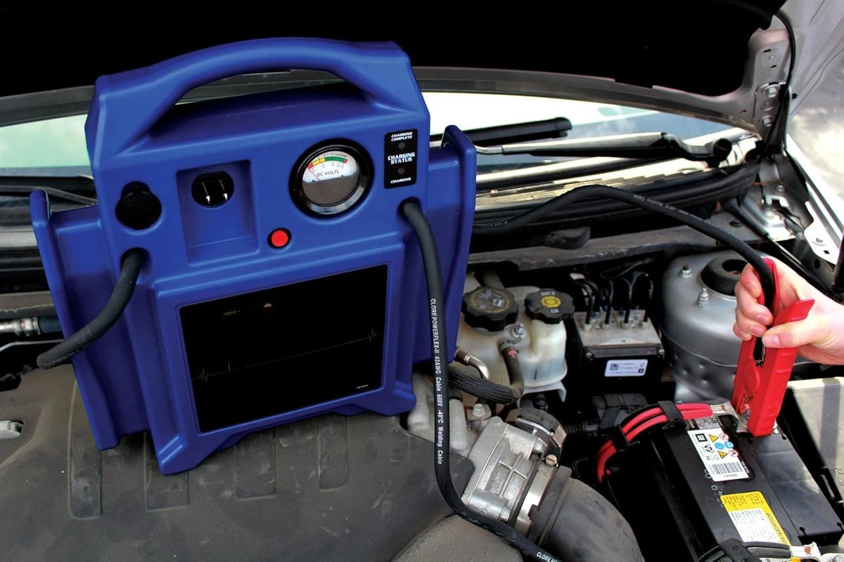 JNC660 1700 Peak Amp Démarreur de saut 12 volts, bleu · Ventes directes d'usine