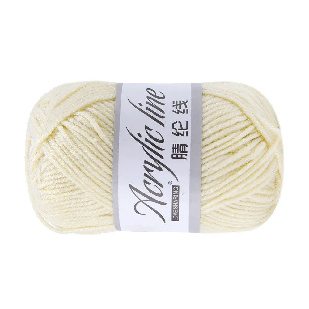 Écharpe en Laine Épaisse Robuste, Fil de Tricot Épais, Chaud, Ménage, Enfants, Chapeau, Optique Douce, Crochet, 50g