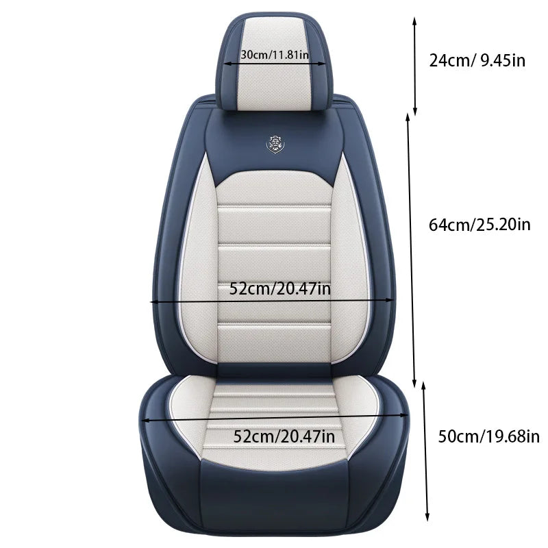Housses de siège avant universelles pour siège de voiture, 2 places, pour suv et berlines, durables, respirantes et faciles à nettoyer, protection de siège automobile