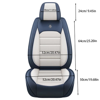 Housses de siège avant universelles pour siège de voiture, 2 places, pour suv et berlines, durables, respirantes et faciles à nettoyer, protection de siège automobile