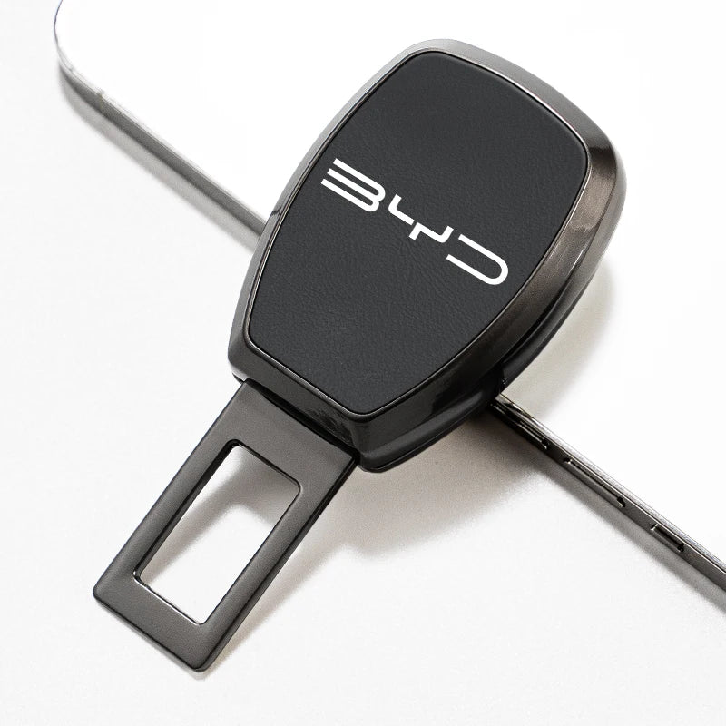 Boucle d'extension de ceinture de sécurité de voiture, accessoires de couverture de ceinture de sécurité pour BYD Atto E6 Tang E3 E9 F3 Song F3R Qing Yuan D1 S6 F0 E5 E2 E1