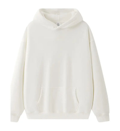 Bricolage LOGO personnalisé Image 17 + couleurs 400GSM chaud hommes surdimensionné goutte épaule sweats à capuche couleur unie mâle hiver avec sweat à capuche en polaire
