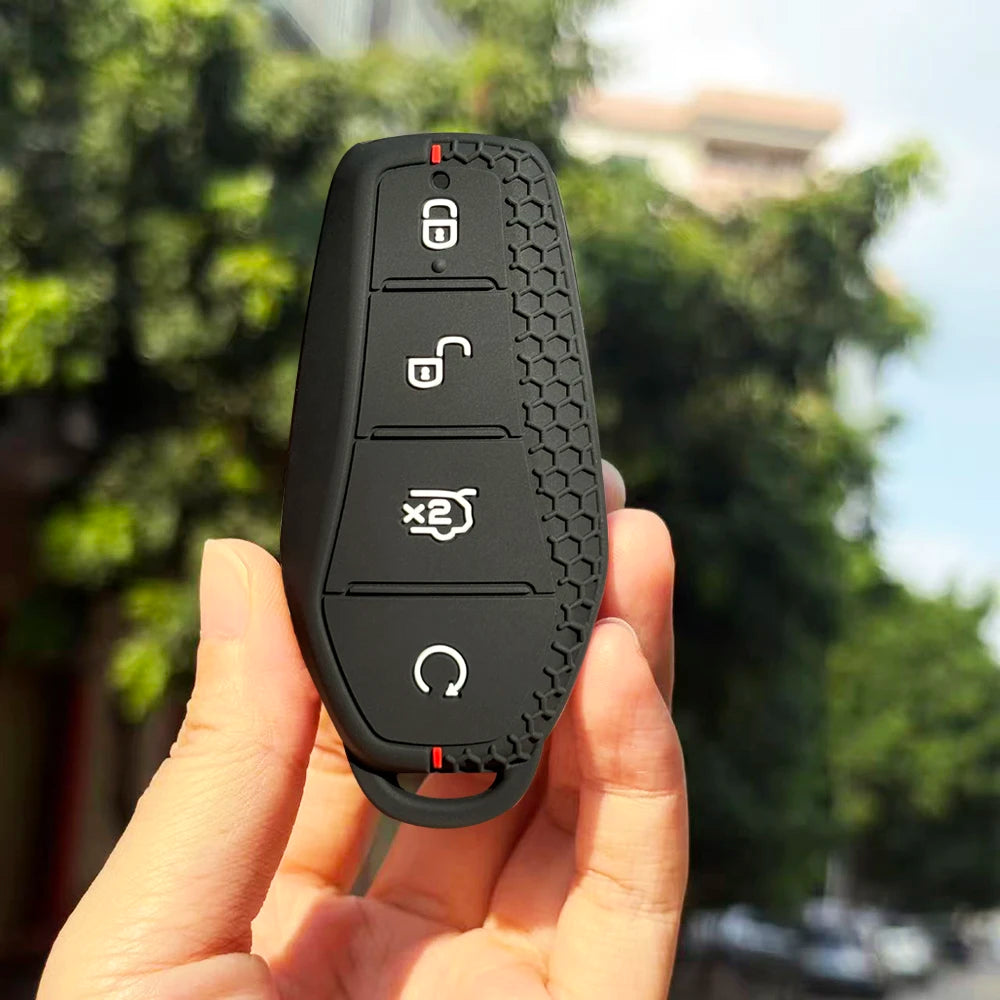 Étui en Silicone pour clé BYD Atto 3 Qin Plus Sealion 6 DM-i Dolphin Song L DM-i Han L Tang