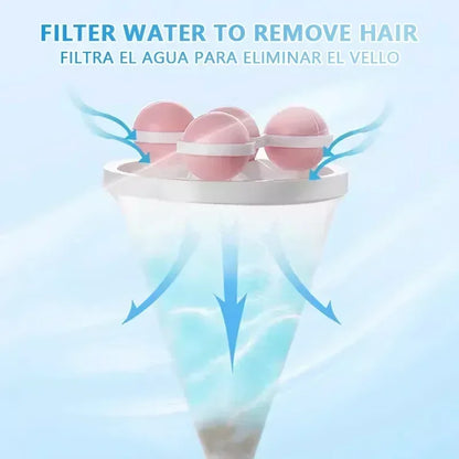 Épilateur pour animaux de compagnie, machine à laver, sac filtrant flottant, boule de linge réutilisable, outils pour livres, attrape-poils de chat