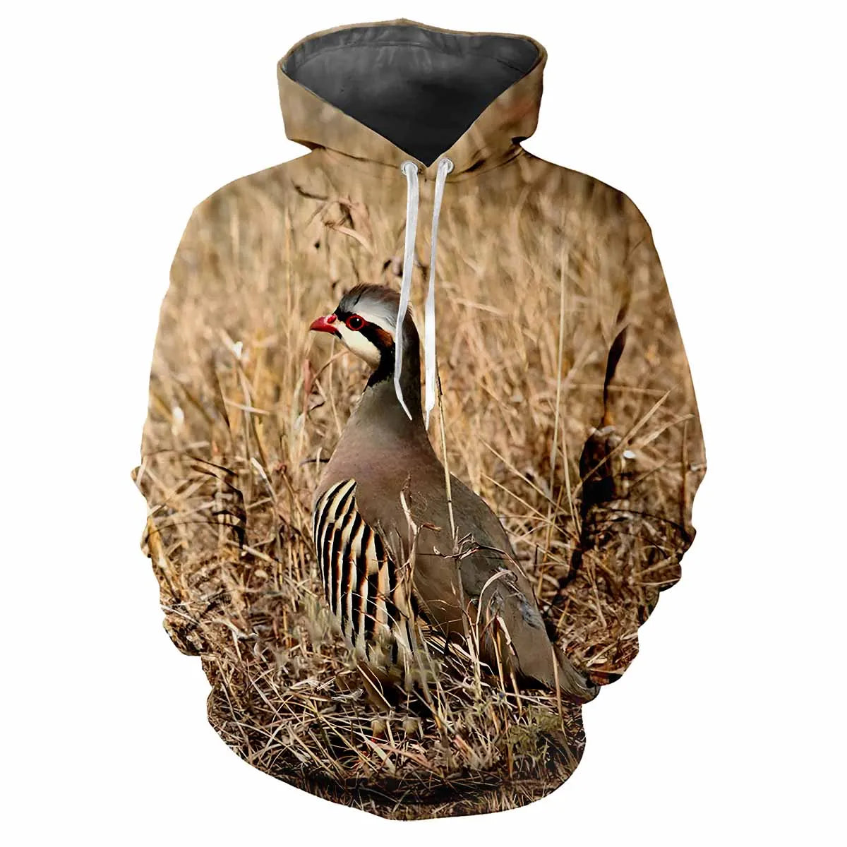 Camouflage chasse animaux en plein air Camouflage printemps et automne hommes à capuche rue tendance ample confortable haut décontracté vêtements