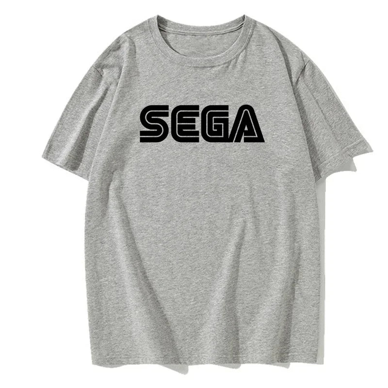 Nouveauté Sega Logo hommes t-shirts été décontracté à manches courtes mode Streetwear Harajuku t-shirt Style coréen Fans de jeu hommes t-shirts