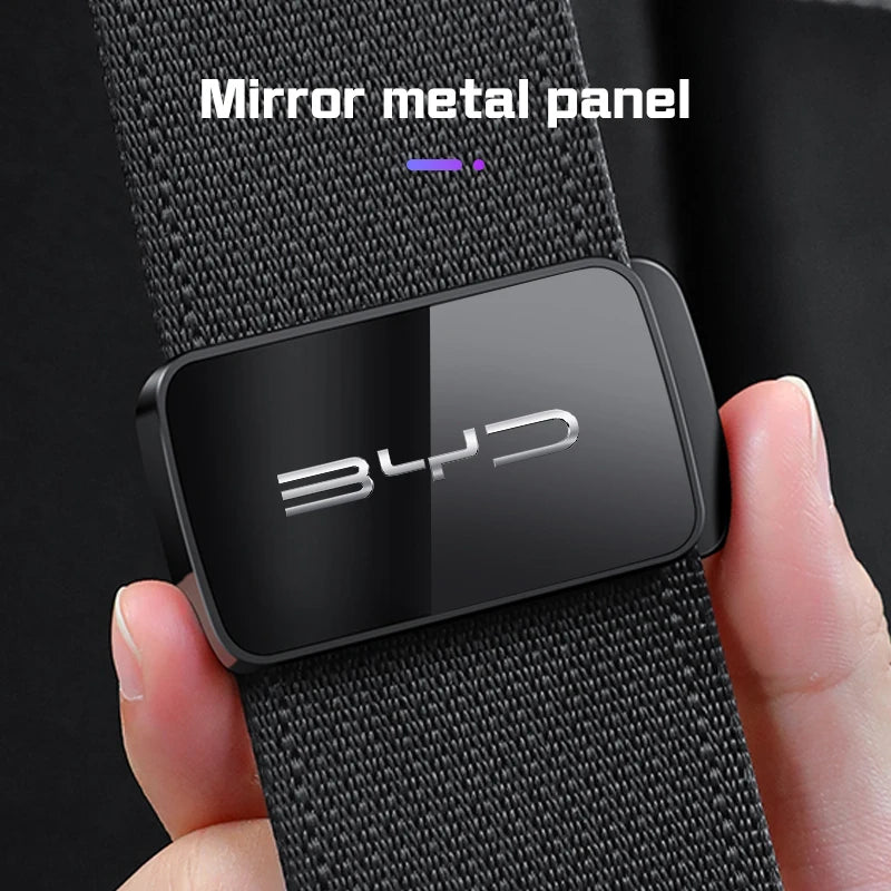 Stabilisateur magnétique de support de ceinture de sécurité de voiture, pour BYD Song F0 Qin Pro Atto 3 Yuan Plus Han Tang EV F3 E6 Dmi, Clip de fixation réglable
