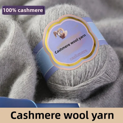 Fil de laine 100 cachemire pour optique moyenne ogo, écharpe, chaussettes, glafraîchement, chaud, 3 plis, crochet, doux pour la peau, 100% g/ensemble
