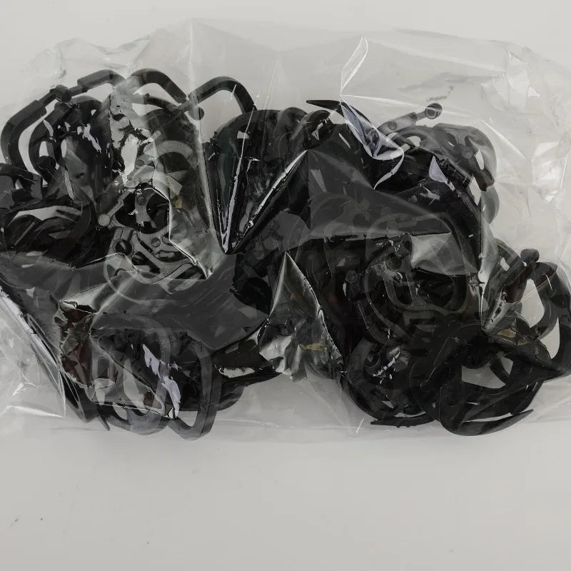 200/50x Crochets de fixation en plastique pour filet d'ombrage, pinces de maintien portables pour toile pare-soleil et filet de jardin