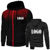 Nouvelle mode personnalisée hommes à capuche décontracté veste à glissière coton laine sweat à capuche chaud vêtements de sport de haute qualité Hip Hop vêtements de sport