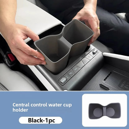 Porte-gobelet d'eau de commande centrale de voiture, résistant à la saleté, couleurs originales de voiture, intérieur spécial modifié pour 25 BYD Yuan Up ATTO2