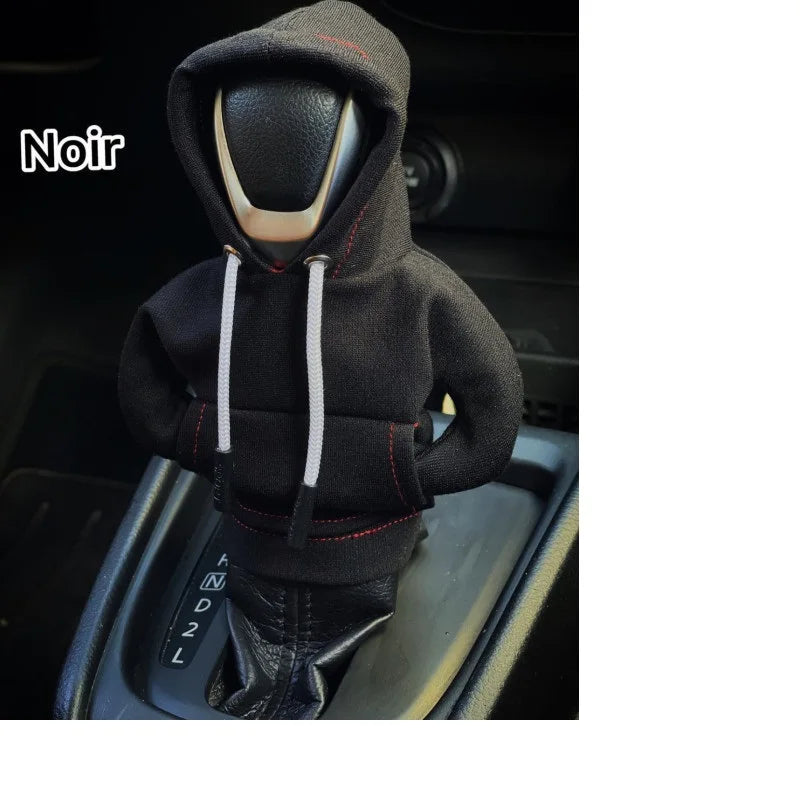Couvercle de pommeau de levier de vitesse de voiture, Sweats à capuche de mode, Poignée de vitesse, Couverture décorative, Manuel, existent, Décoration intérieure de voiture, Accessoires