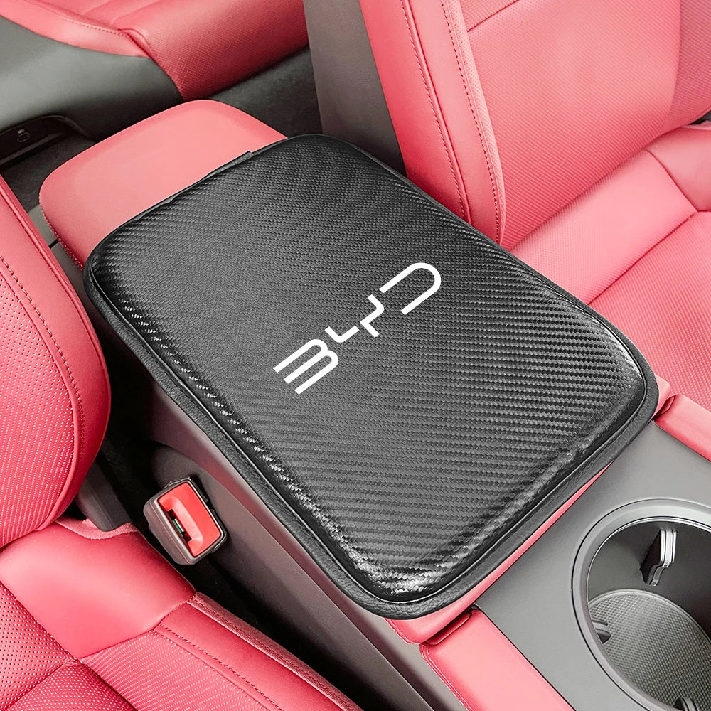 Housse d'accoudoir de voiture, accessoires de voiture pour BYD Atto 3 Act 3 Tang F3 E6 Dmi 2din Yuan plus Song plus ev f0 f3 Qin Han Dolphin S6