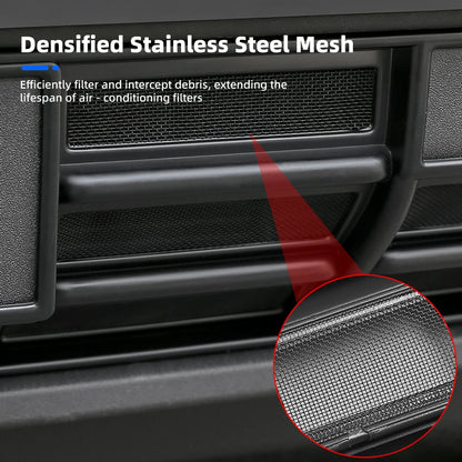 Grille de pare-chocs avant de voiture, grilles de course, filet anti-insectes, couvercle anti-poussière pour réservoir d'eau BYD Equation Leopard 3/Titanium 3/Super 3 2025