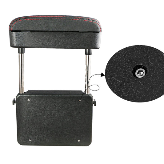 Boîte d'accoudoir de voiture, Support de coude, hauteur réglable, organisateur de rangement de Console centrale, extension de repose-bras de siège de voiture, Support d'accoudoir de siège