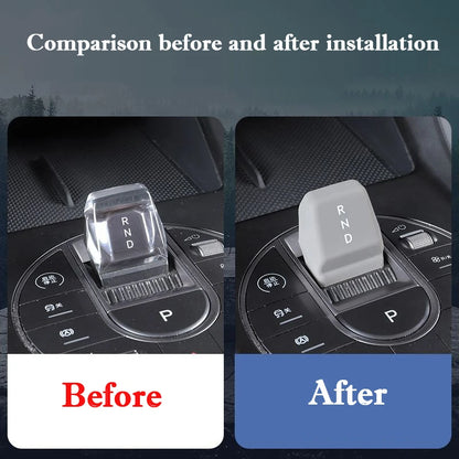 Colliers de changement de vitesse en Silicone, couvercle de protection du levier de vitesse, Modification intérieure de voiture décorative, pour BYD Sea Lion 07 EV 2024 2025