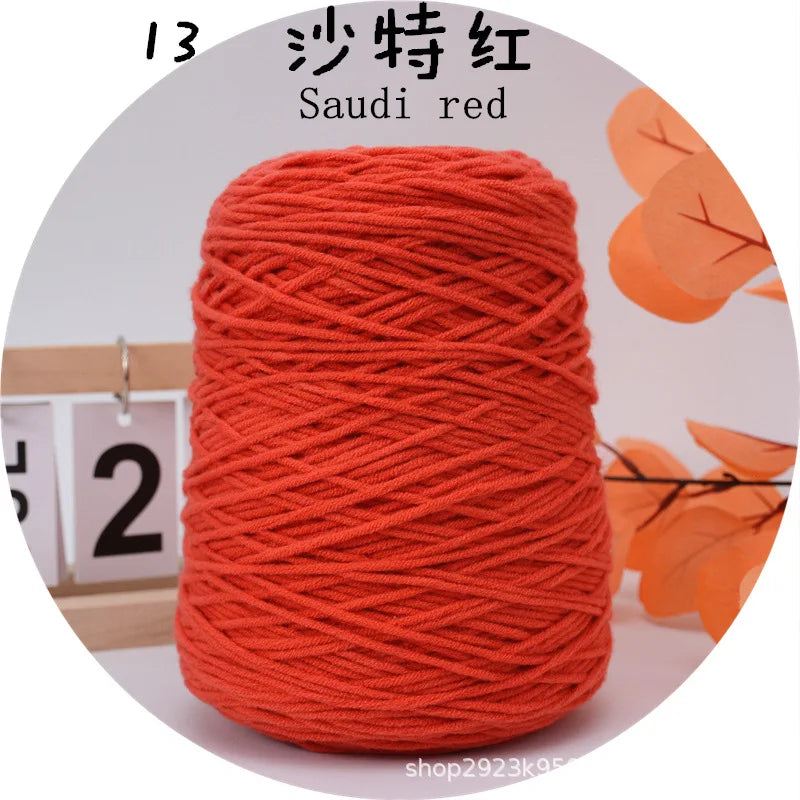 Pistolet à touffeter spécial 400g, 8 brins de coton au lait, ligne de saillie acrylique, broderie, tapis de coussin, fil de touffetage personnalisé