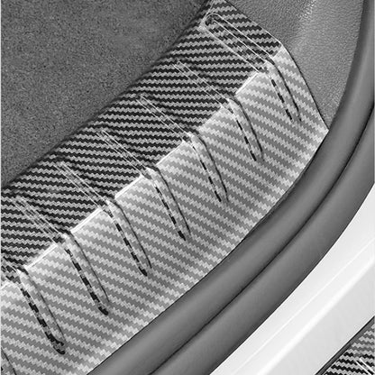 Bande de seuil en fibre de carbone ABS pour coffre de voiture, accessoires anti-coup de pied de hayon, style BYD Seal U Sealion 6 Song Plus 2024 et 2025