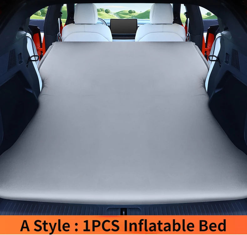 Matelas Gonflable en Tissu Suédé Spécial, Doublure Cargo, Lit de Voyage pour Voiture, Camping en Plein Air, Xpeng G9 G6 G3