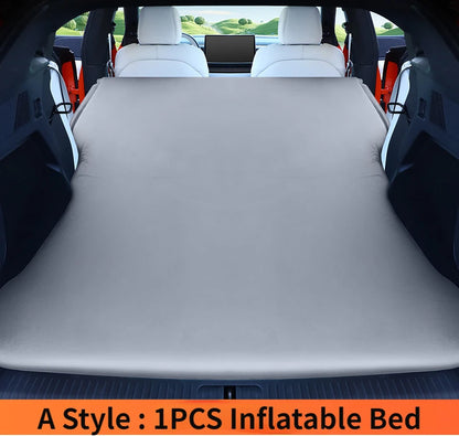Matelas Gonflable en Tissu Suédé Spécial, Doublure Cargo, Lit de Voyage pour Voiture, Camping en Plein Air, Xpeng G9 G6 G3
