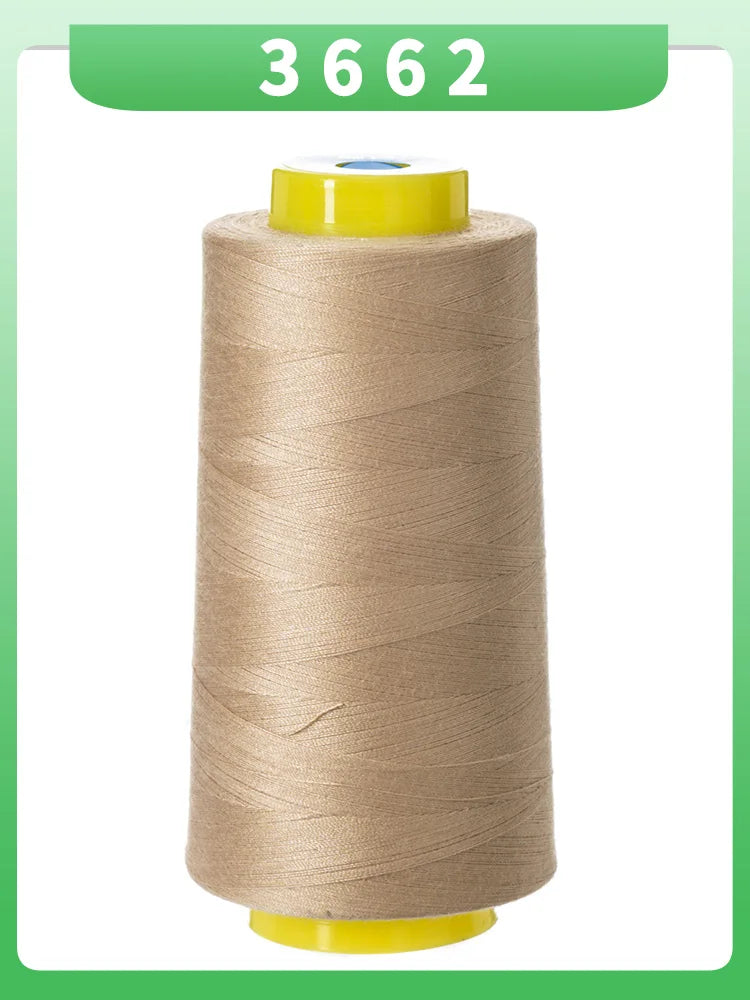 Fil à coudre ultra-fin 602-fil en polyester semblable à la soie à grande vitesse 60s/2 5000m, pour machine à broder et travaux d'aiguille délicats