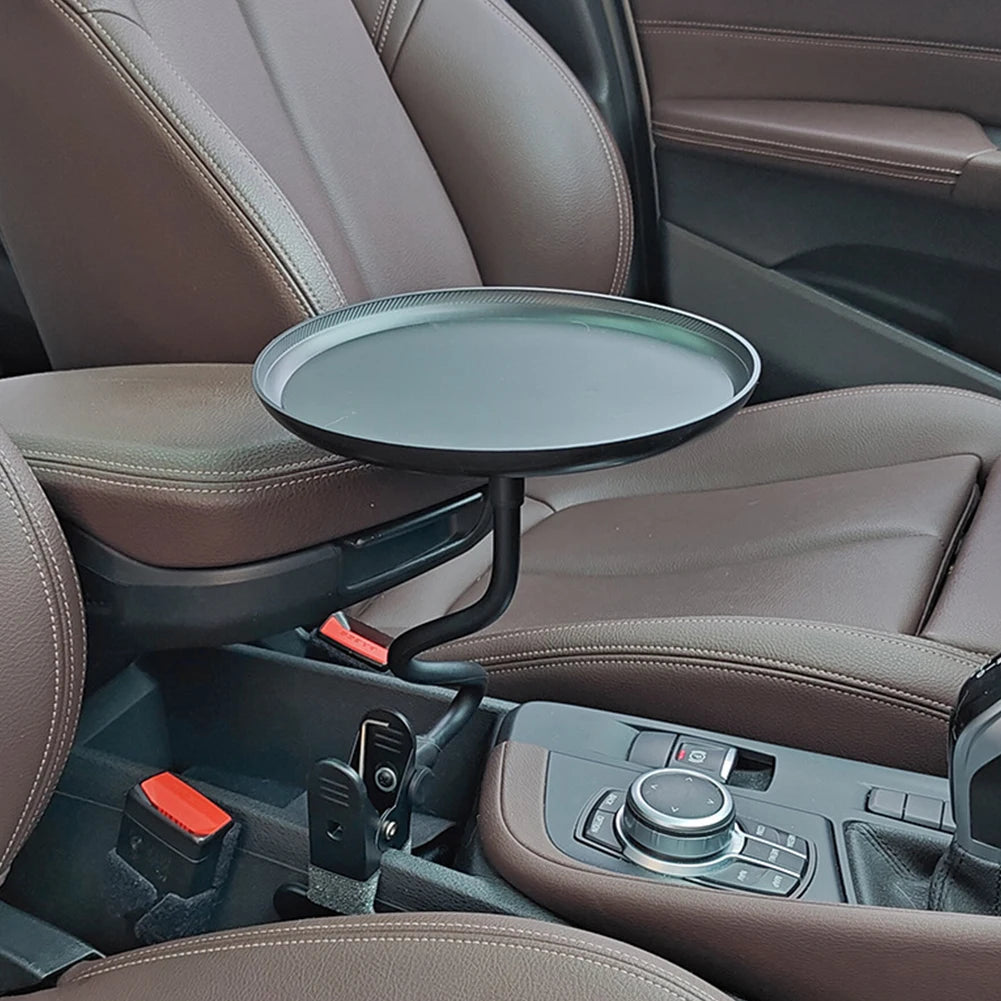 Plateaux de voiture à clipser, plateau alimentaire réglable, Table alimentaire Portable, Table à manger pivotante pour berlines, véhicules suv