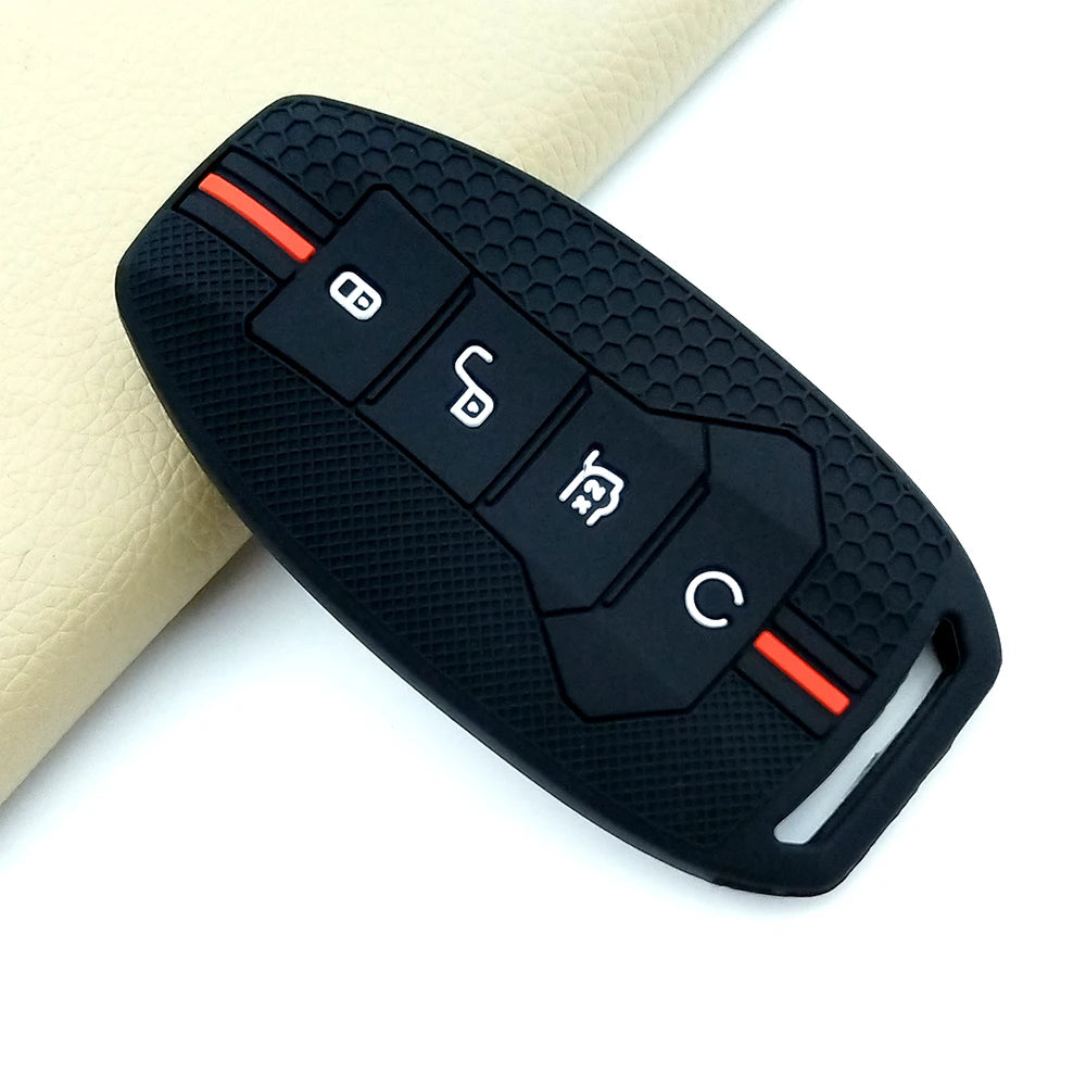 Housse de protection en Silicone pour clé de voiture, pour BYD Han Ev Tang Dm/Qin PLUS/Song Pro/MAX/Yuan Dolphin E2, accessoires de voiture, 2025
