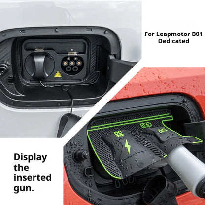 Pour Leapmotor B01 B10 C01 C10 C11 C16 24-26 dédié nouvelle énergie Port de chargement de voiture couverture de protection étanche pistolet couverture de pluie