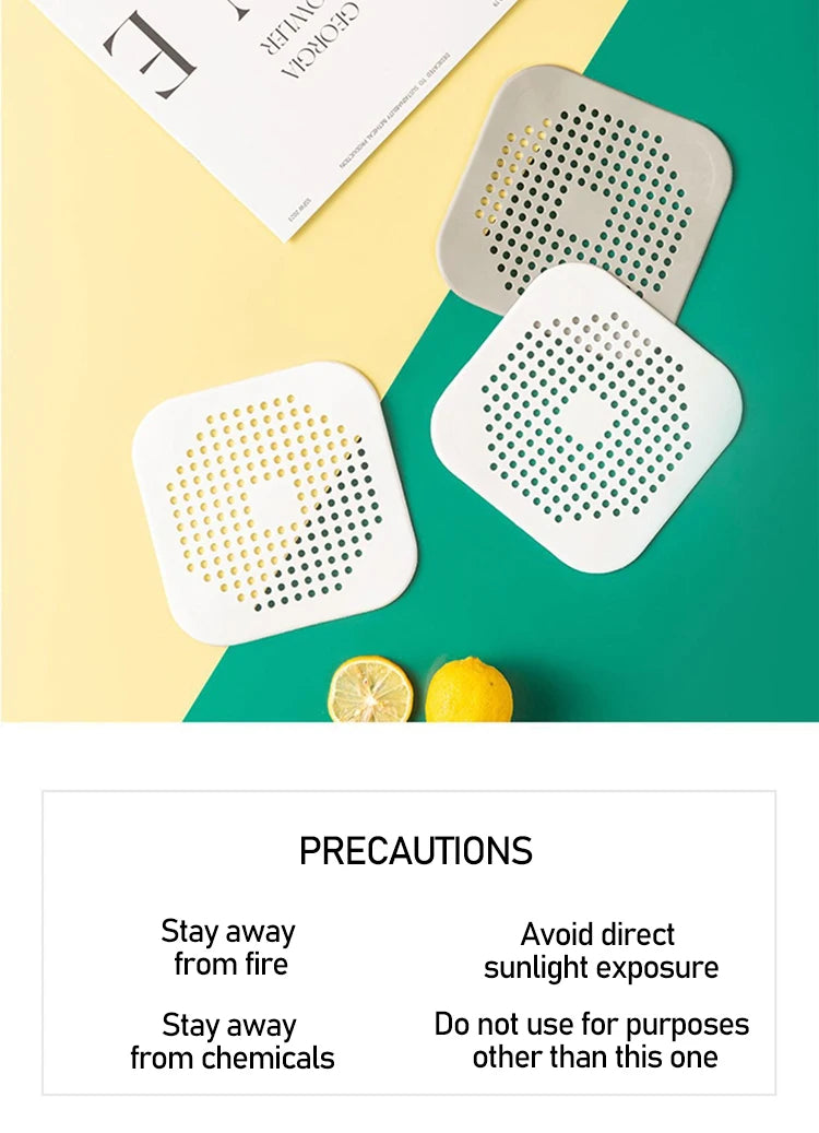 Crépine pour douche, filtre à cheveux, bloqueur d'évier, bouchon de bain, maille de salle de bain pour vidange de cheveux, filtre d'évier de cuisine GLQ01