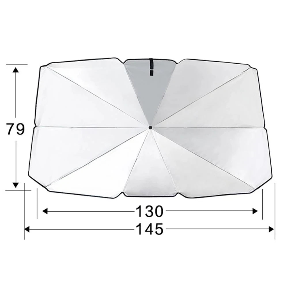 Pare-soleil de voiture, pare-brise avant, colle argentée, résistant aux Uv, pliable, accessoires de protection solaire pour voiture