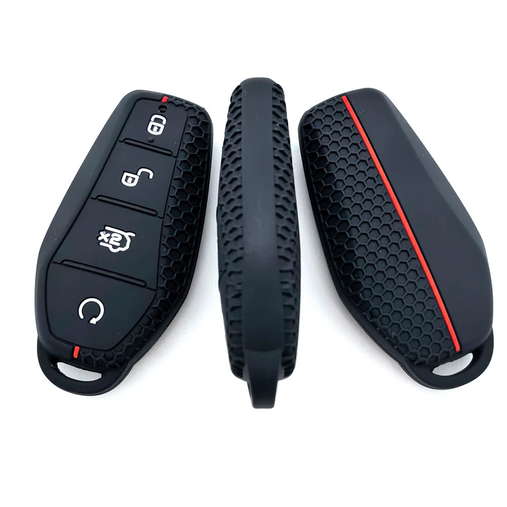 Pour BYD Atto 3 Han EV Dolphin Song PRO Max Tang DM Yuan Dolphin E2 Qin PLUS nouveau support en Silicone chaîne porte-clés housse de clé de voiture
