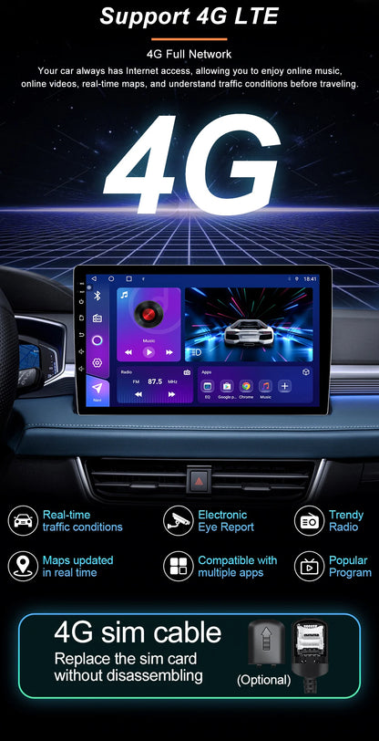 Pour Mercedes Benz classe C 3 W204 S204 2006 - 2011 Android 15 Carplay Auto autoradio multimédia lecteur vidéo Navigation GPS DSP
