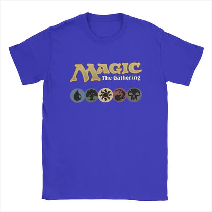 T-shirts en coton col rond à manches courtes T-Shirt grande taille vêtements jeux de magie rassemblement MTG T-Shirt hommes jeux de cartes Vintage 100% nouveau
