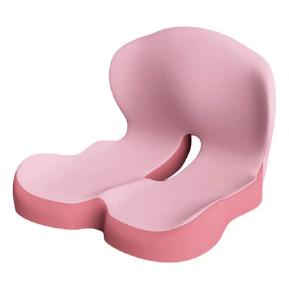 Coussin de chaise de bureau intégré en forme de L en mousse à mémoire de forme, avec Support arrière, coussin de siège de voiture pour employés de bureau, conducteurs de voiture