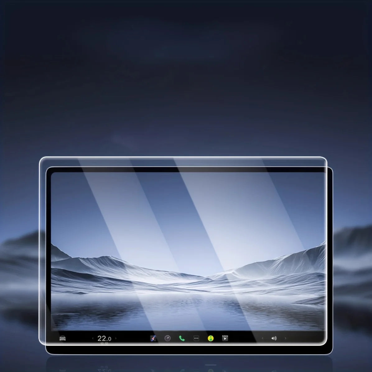 Verre trempé pour écran tactile, navigation GPS et film de protection pour tableau de bord des Leapmotor C10 2024, 2025 et 2026
