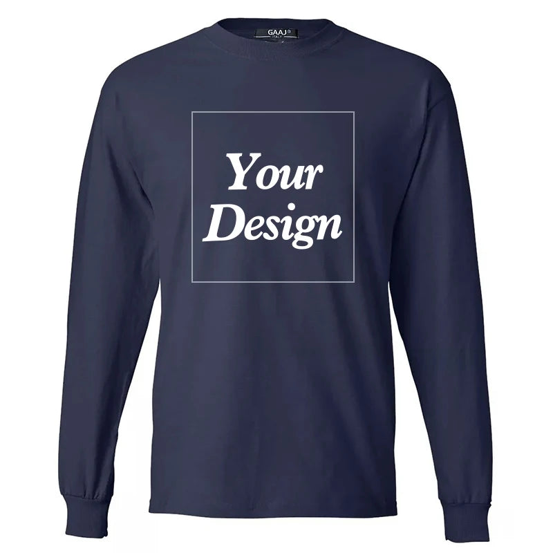 T-shirt personnalisé t-shirt personnalisé t-shirt personnalisé bricolage imprimer votre photo marque Logo texte hommes femmes 100% coton cadeau Premium