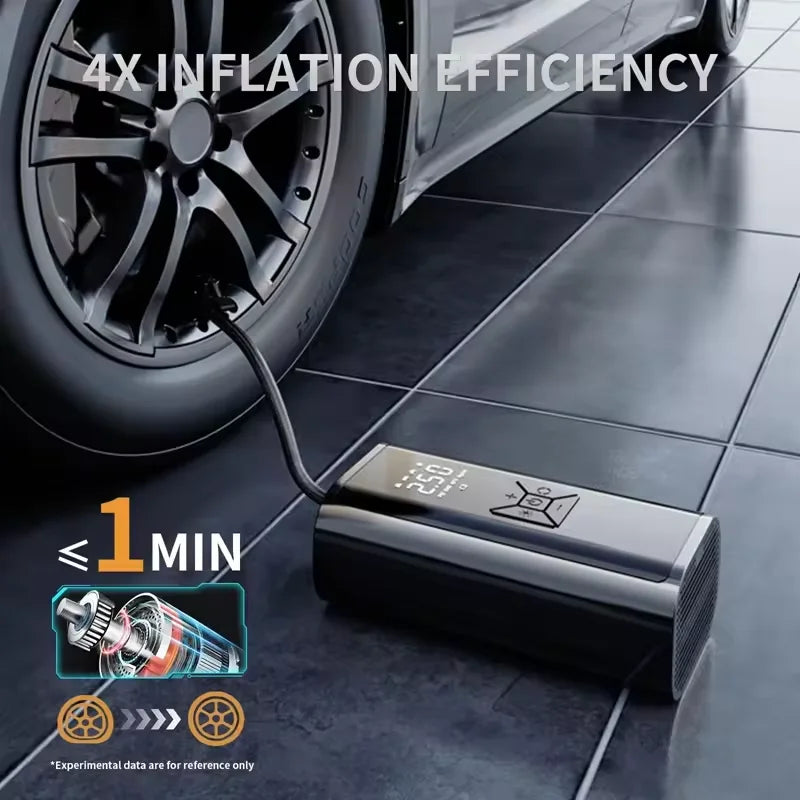 YIJU pompe à Air sans fil 150psi gonfleur de pneu électrique Portable pour voiture vélo moto Mini compresseur d'air pneu injecteur d'air
