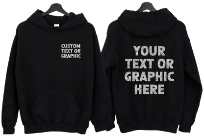 Sweat à capuche personnalisé, imprimé sur mesure, ajoutez vos propres textes et images personnalisés, sweat à capuche pour femmes et hommes, sweat à capuche à manches longues, printemps