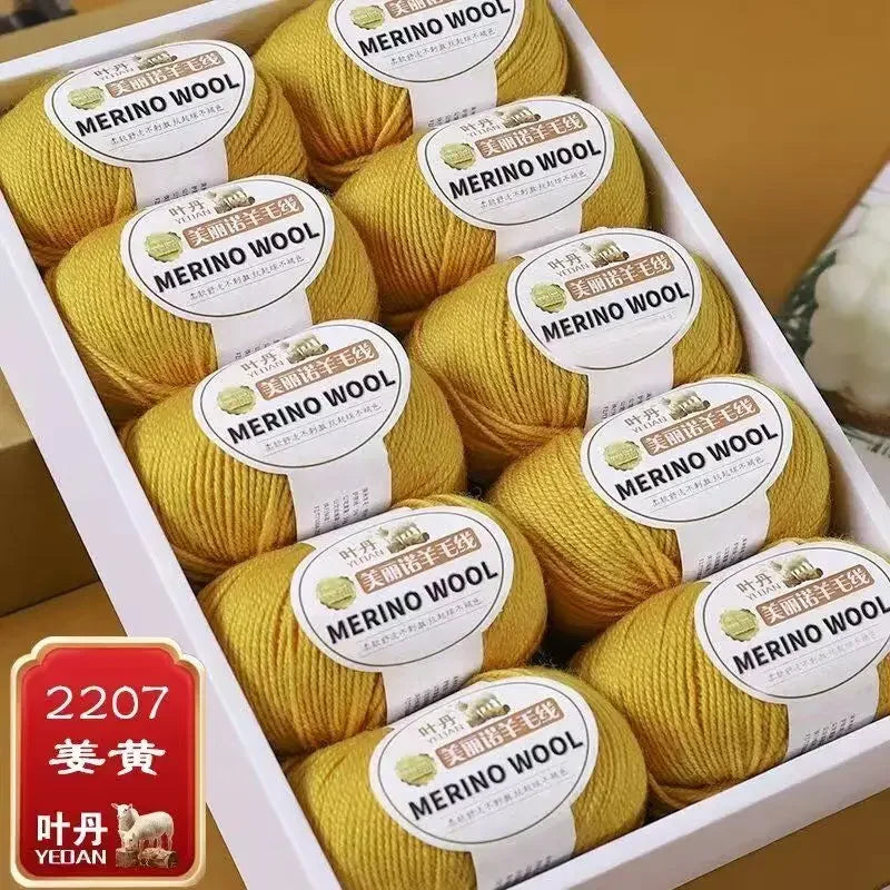 Fil de laine doux à 3 plis, 500 g/ensemble, pour crochets, chapeau d'hiver, pull, écharpe, châle, manteau, Cardigan, bricolage, confortable, chaud et moelleux, fil rouge pour bébé